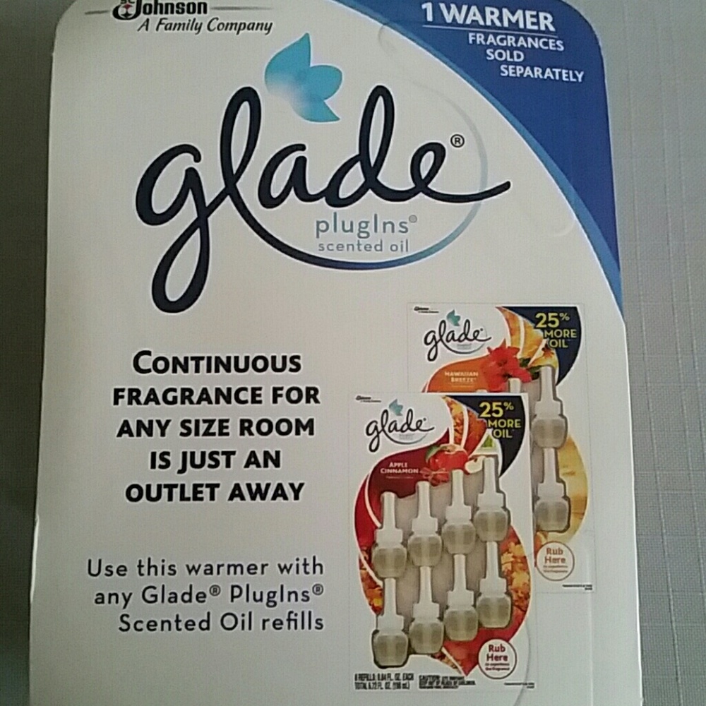 Glade plug-ins  warmer 2pcs